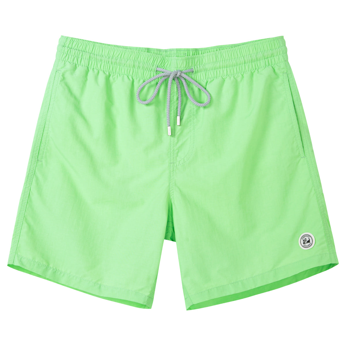 Men's Solid Color UPF50 Swim Trunk With Quick-Dry Tech