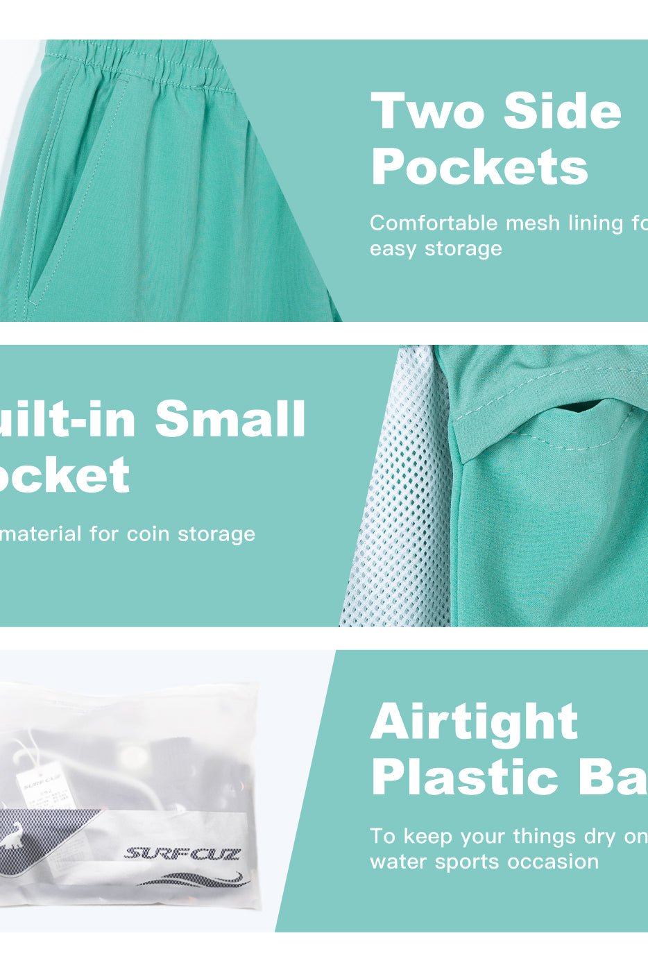 swim shorts for women