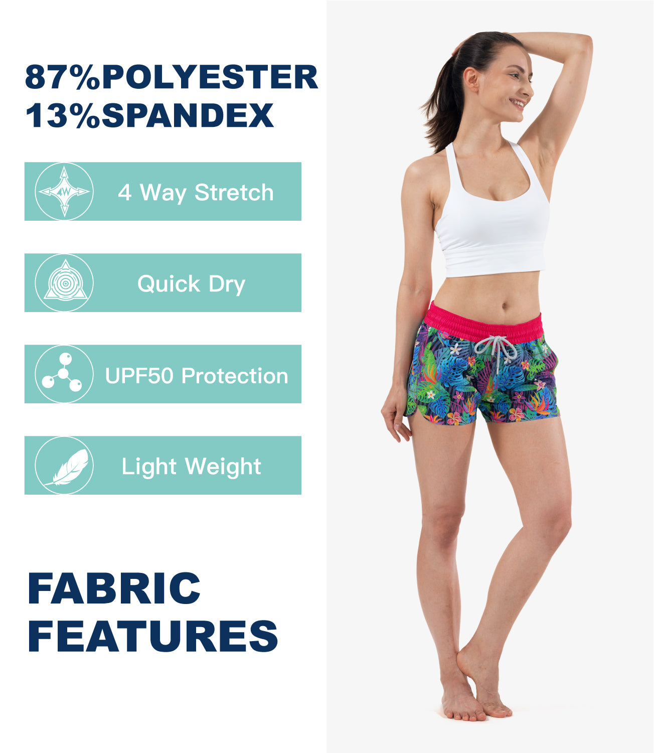 women's swim shorts