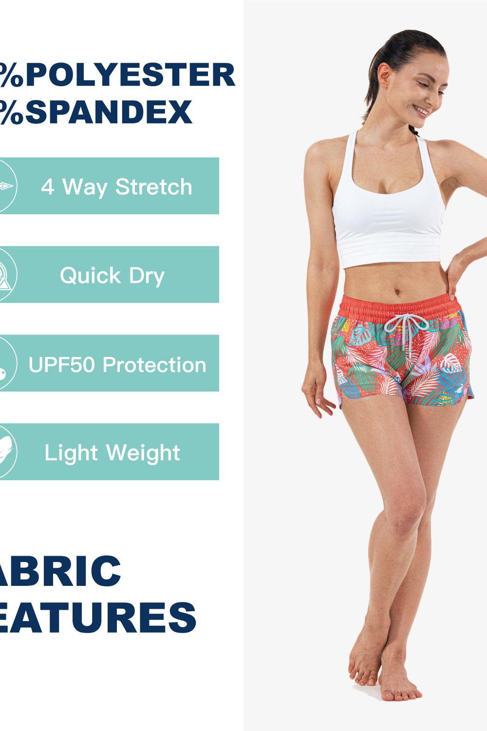 swim board shorts for women