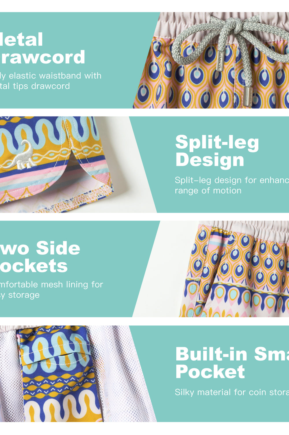 women's plus size swim shorts