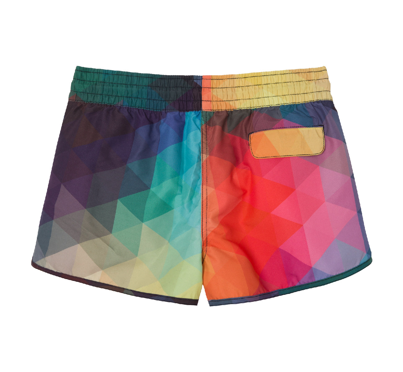 Sporty women’s elastic waist quick dry shorts