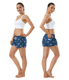 Women’s elastic beach shorts 2.5 inch inseam