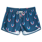 Flexible 3.5 inseam surf shorts for women
