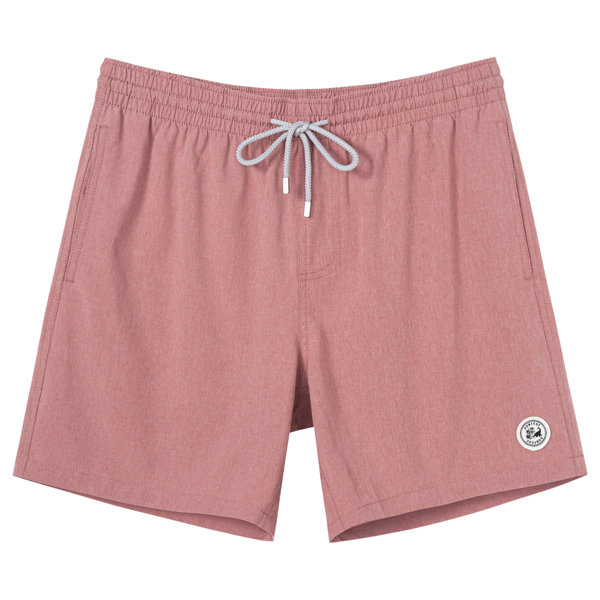 Men's UPF50 Solid Color Swim Trunk With Quick-Dry Tech