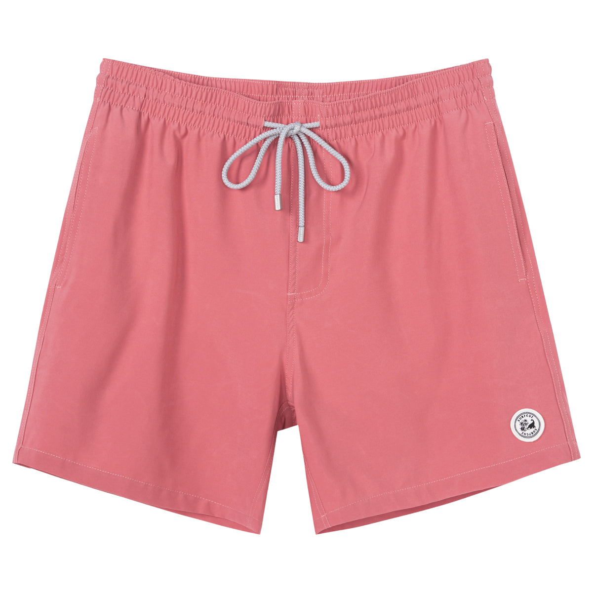 Men's Quick-Dry Solid Color Swim Trunk With Stretch Fabric