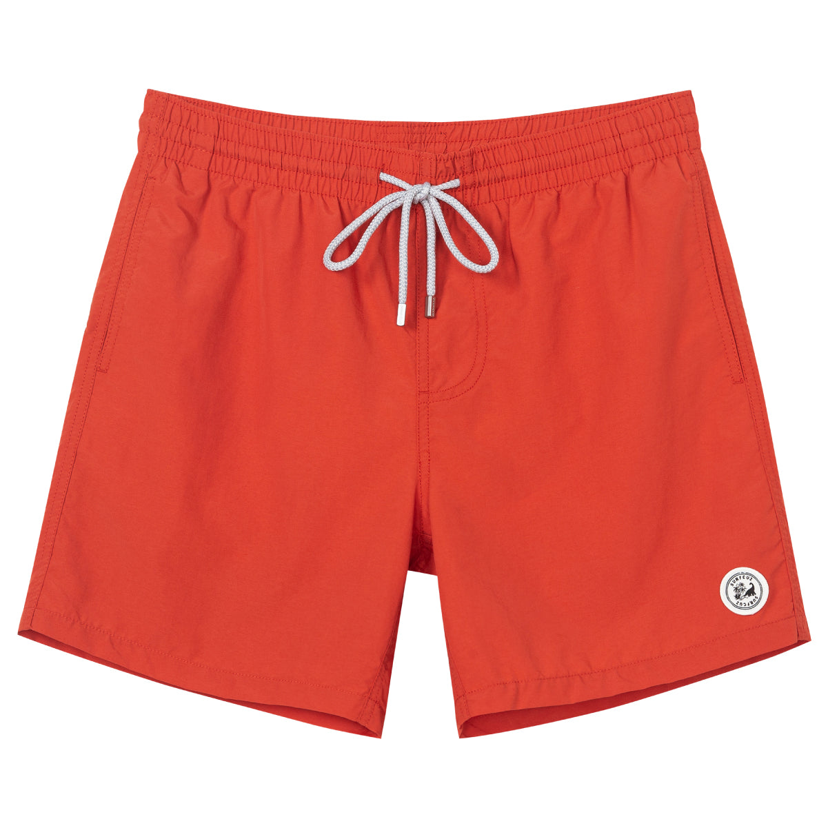 Men's Solid Color UPF50 Swim Trunk With Quick-Dry Tech