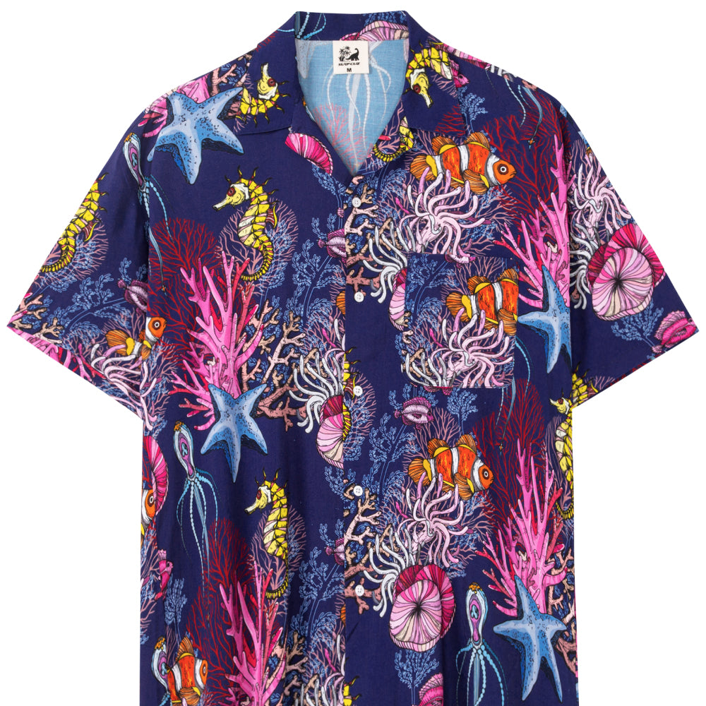 Quick-Dry Soft Vacation Hawaiian Shirts