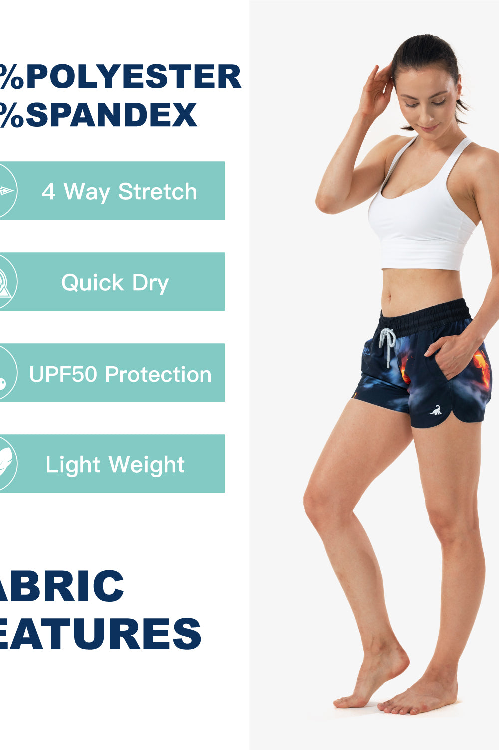 shorts swimming suits for women