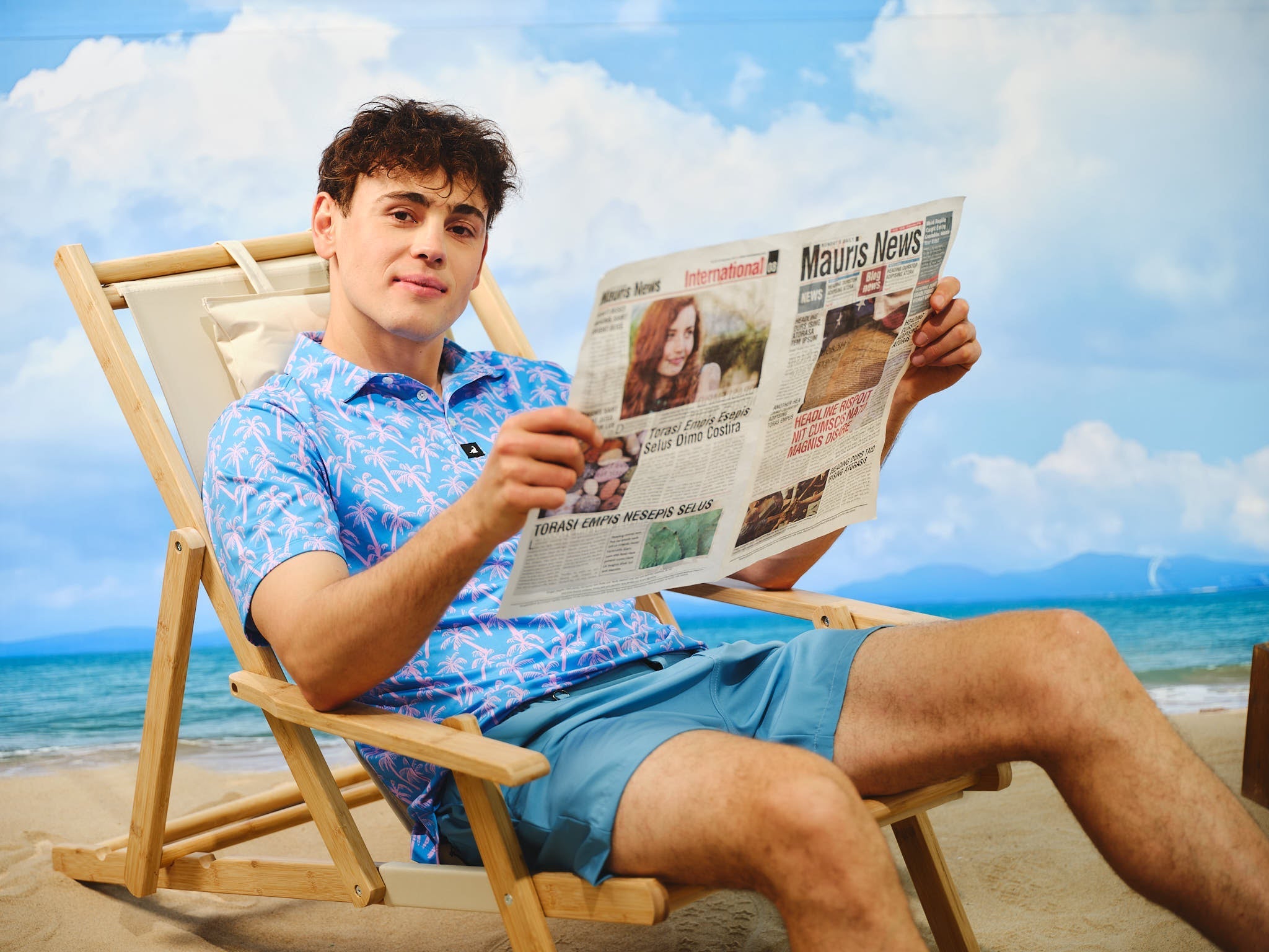  vacation getaway: men’s swim trunks.