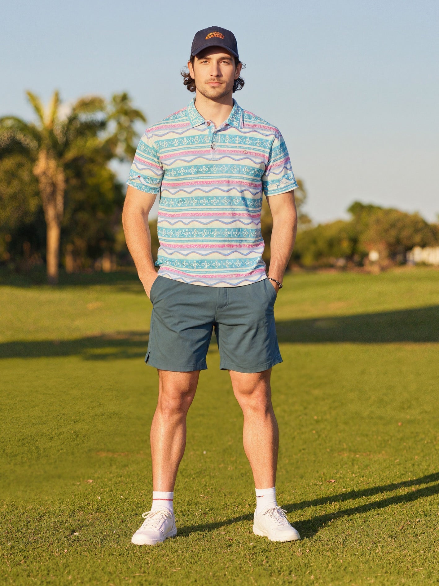 men’s polo shirt casual wear, breathable polo shirt for summer, men’s golf polo lifestyle, lightweight men’s polo shirt, vacation-ready polo shirt