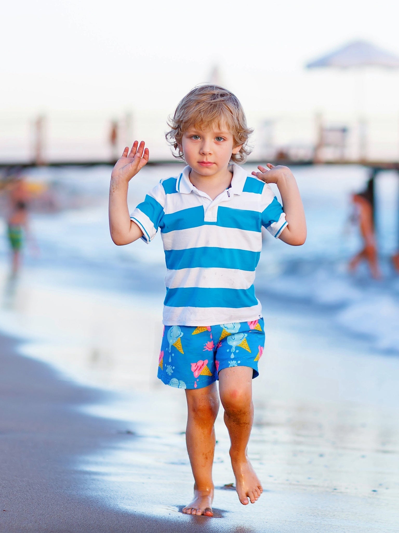 Surfcuz boys quick dry swim trunks for kids — vibrant, comfortable, and perfect for summer beach and pool adventures