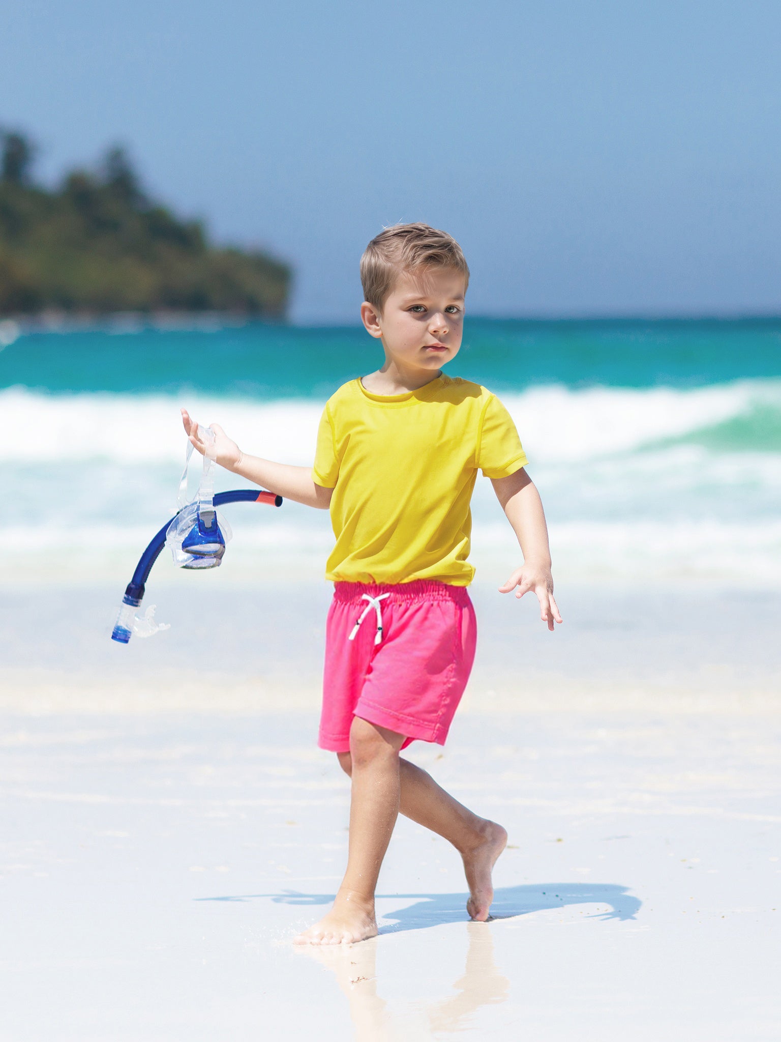 Surfcuz boys holiday swim shorts quick dry beachwear for kids summer vacation