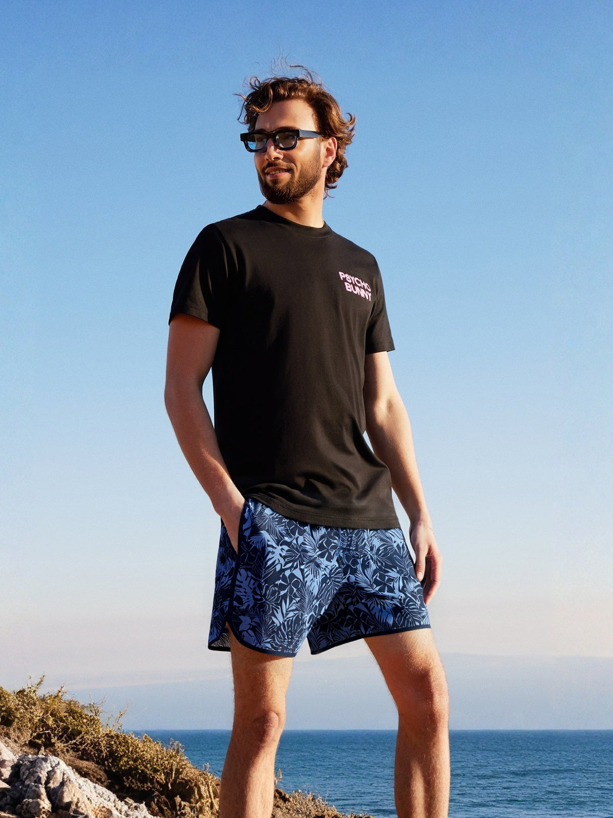 Surfcuz men’s 2-in-1 retro swim shorts with compression liner quick-dry vintage style