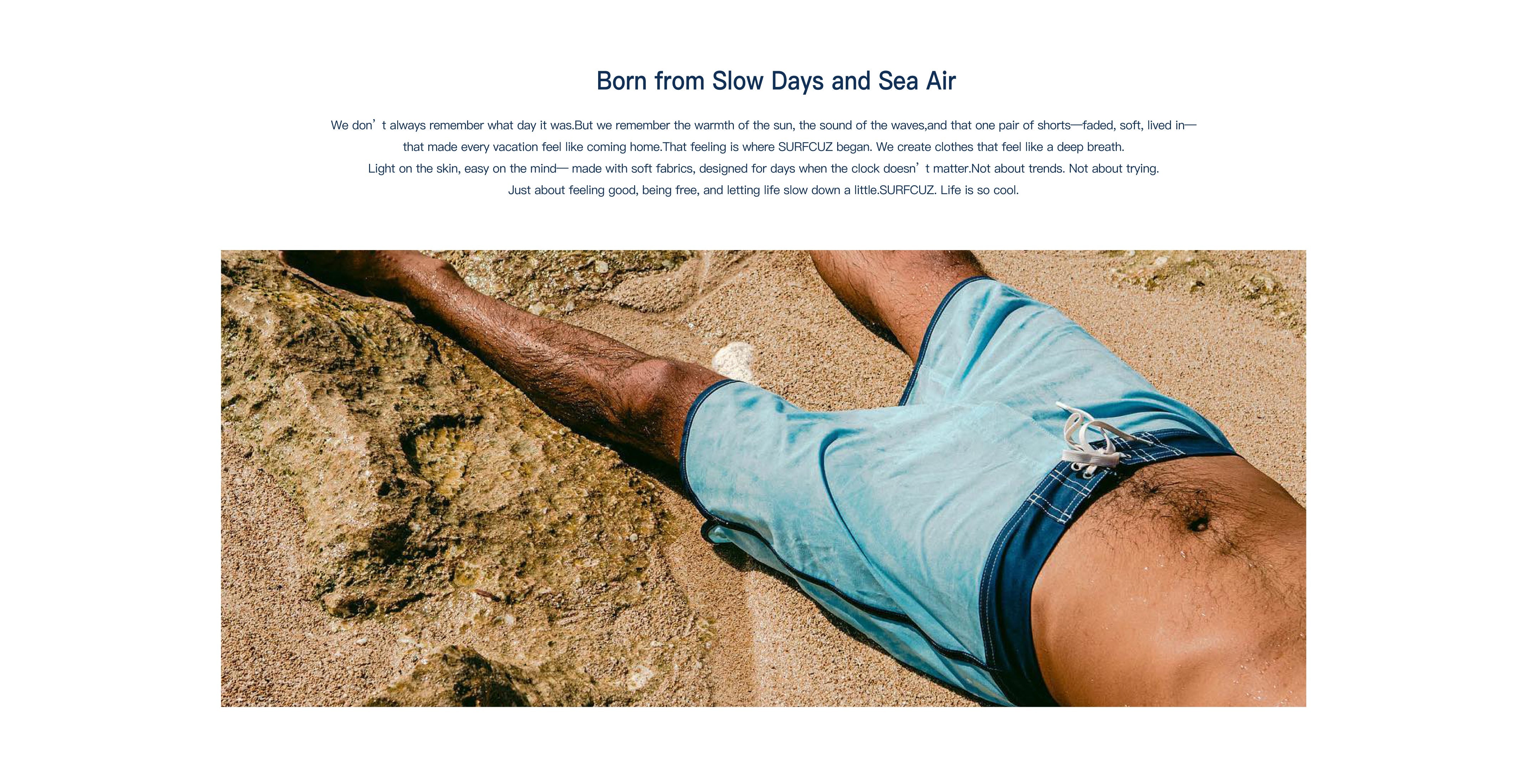 Surfcuz Men’s Quick-Dry Swim Shorts – From Surf to Street 🌊☀️