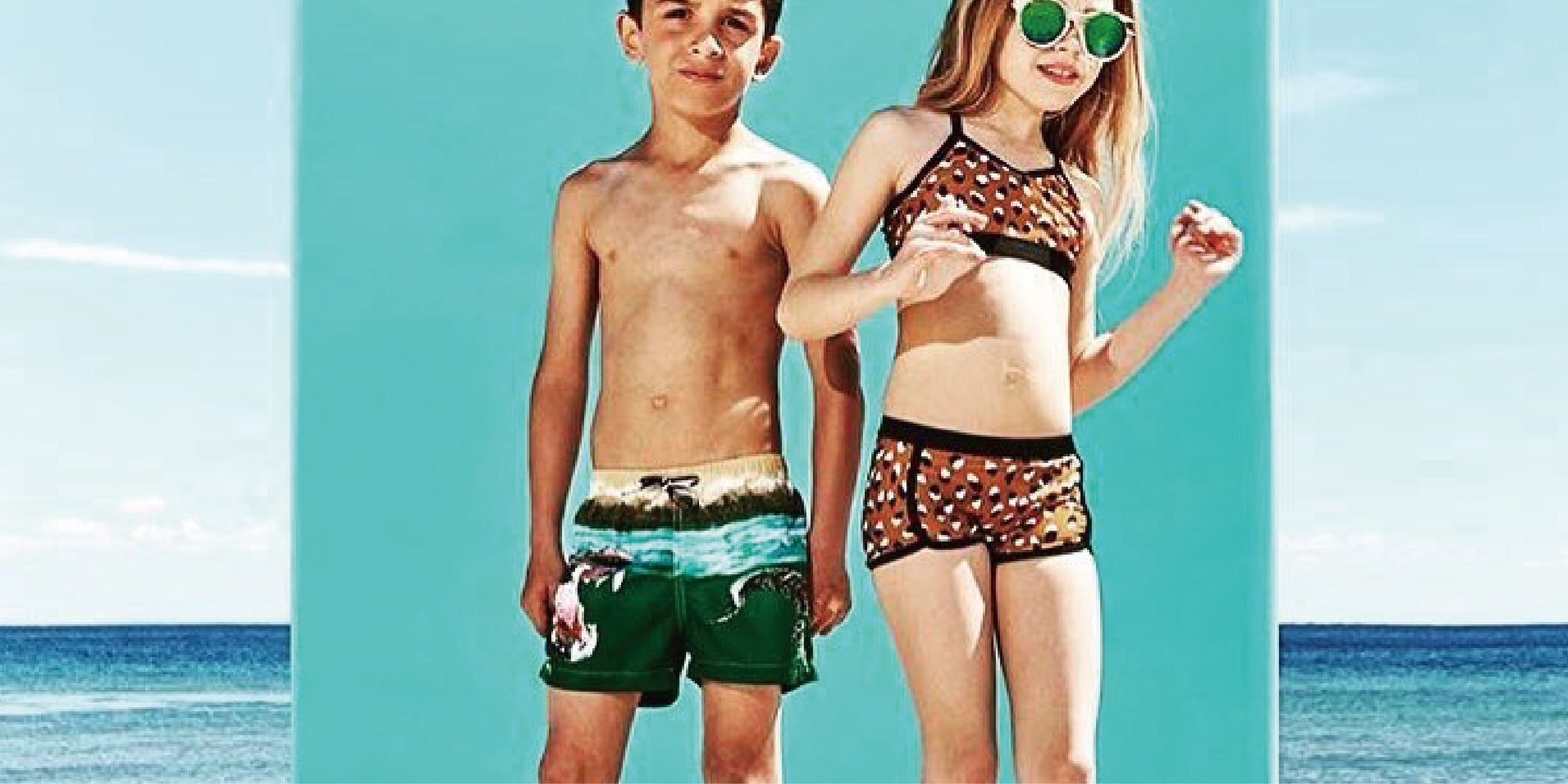 KIDS SWIM TRUNKS