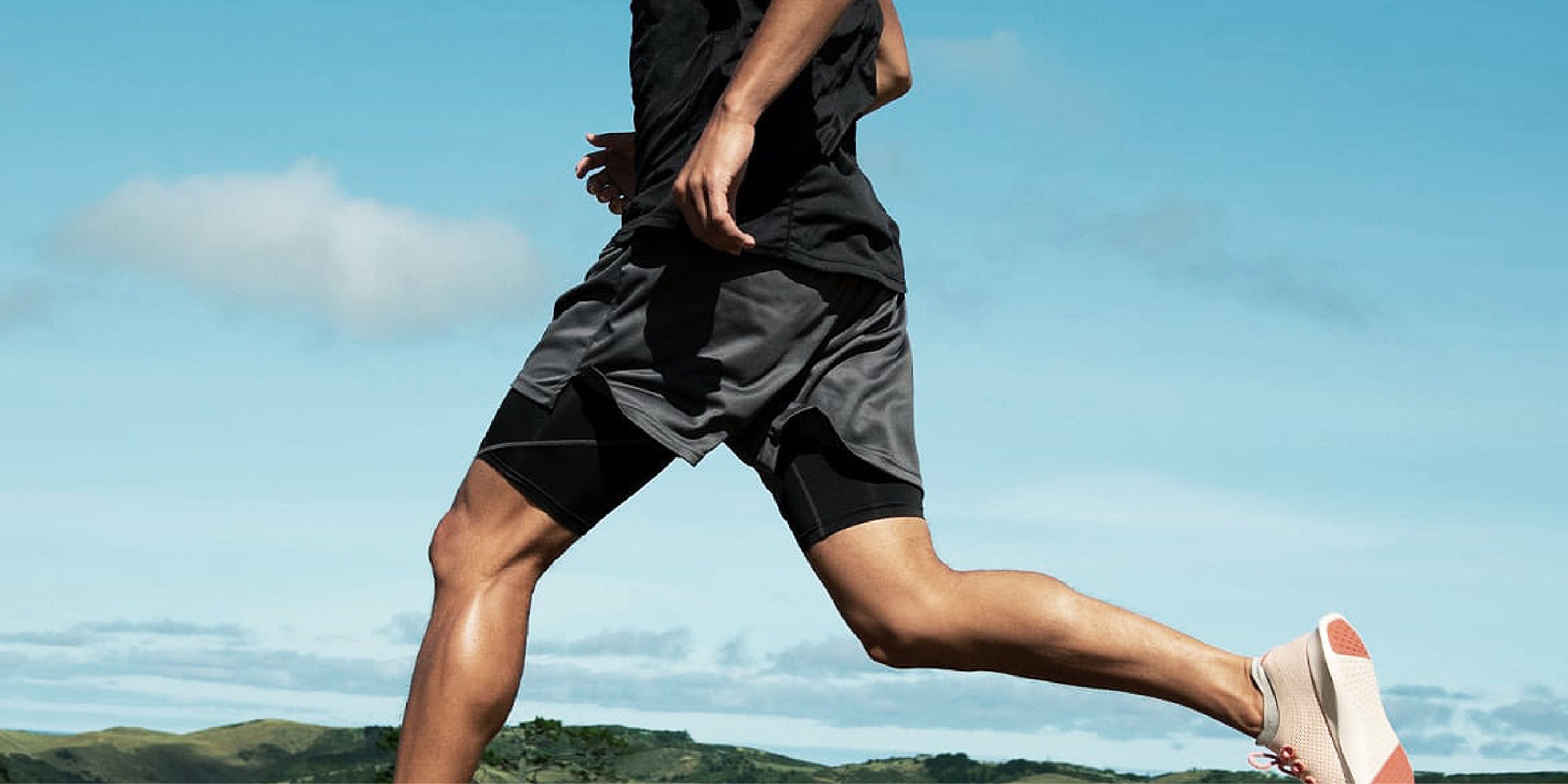 Mens GYM shorts 2 in 1