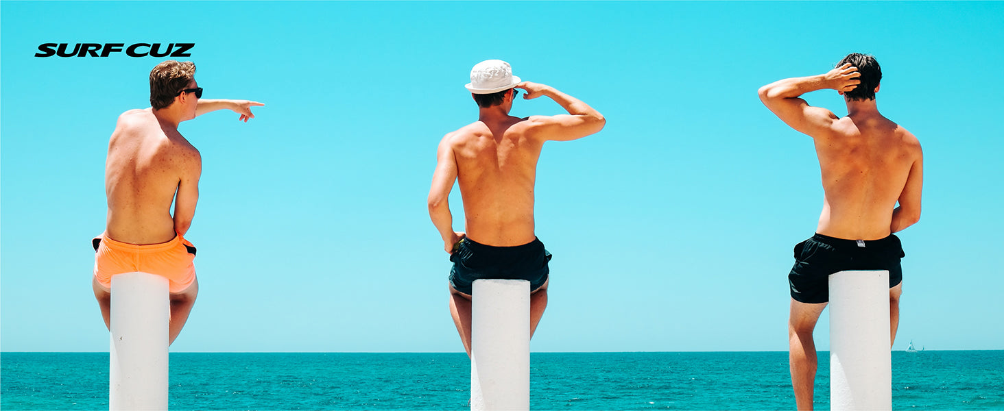 Swim Trunks Solid Colors