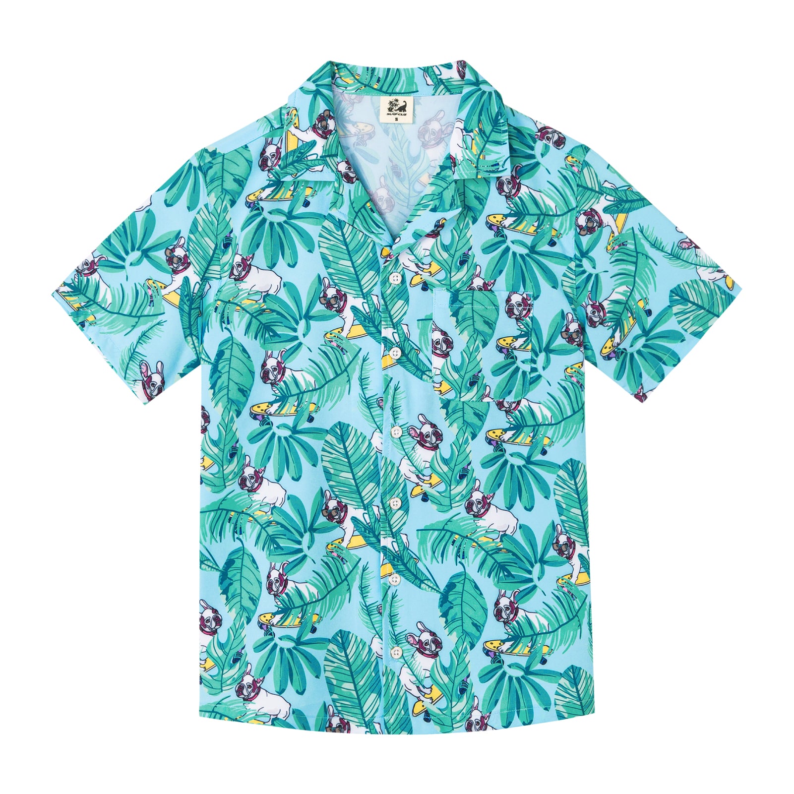 New arrival Hawaiian style shirt for boys