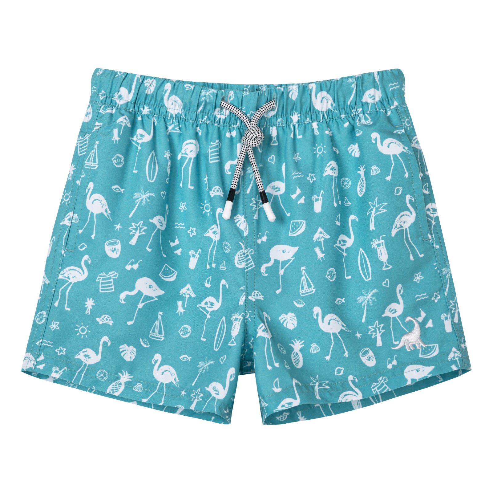 Boys UPF 50+ Quick Dry Mesh Liner Swim Trunks