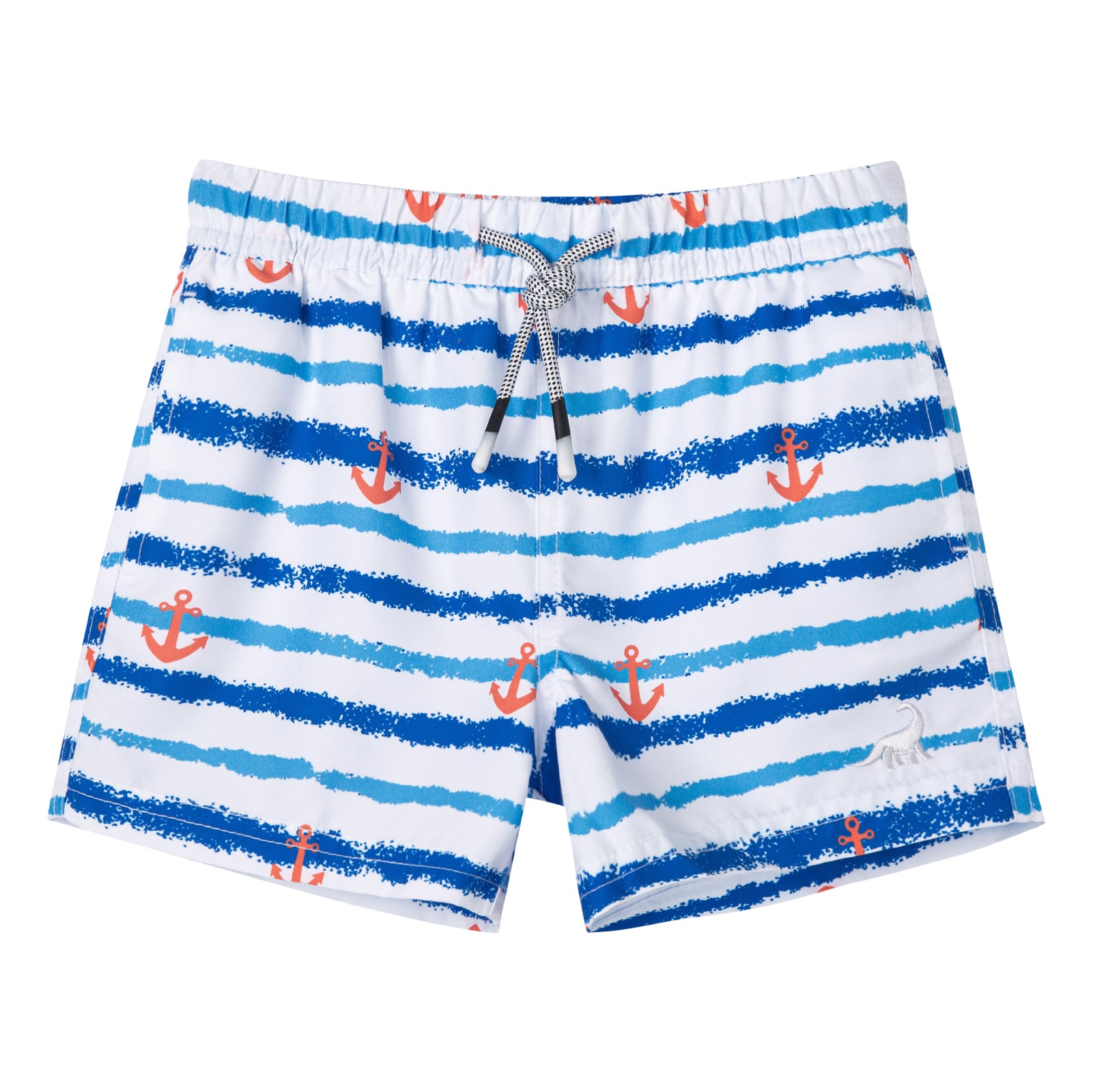 Boys Quick Dry UPF 50+ Mesh Swim Trunks With Pockets
