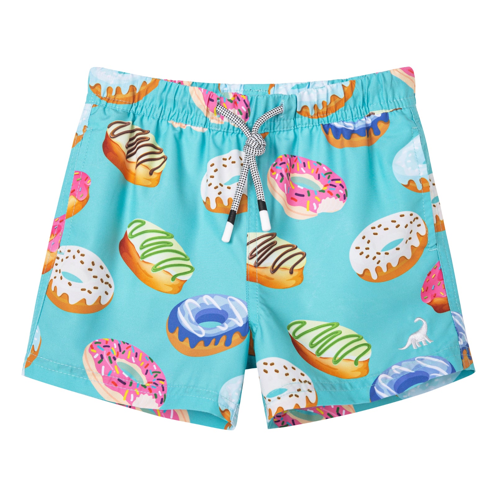 Boys Quick Dry Chemical Free Mesh Swim Trunks With Pockets