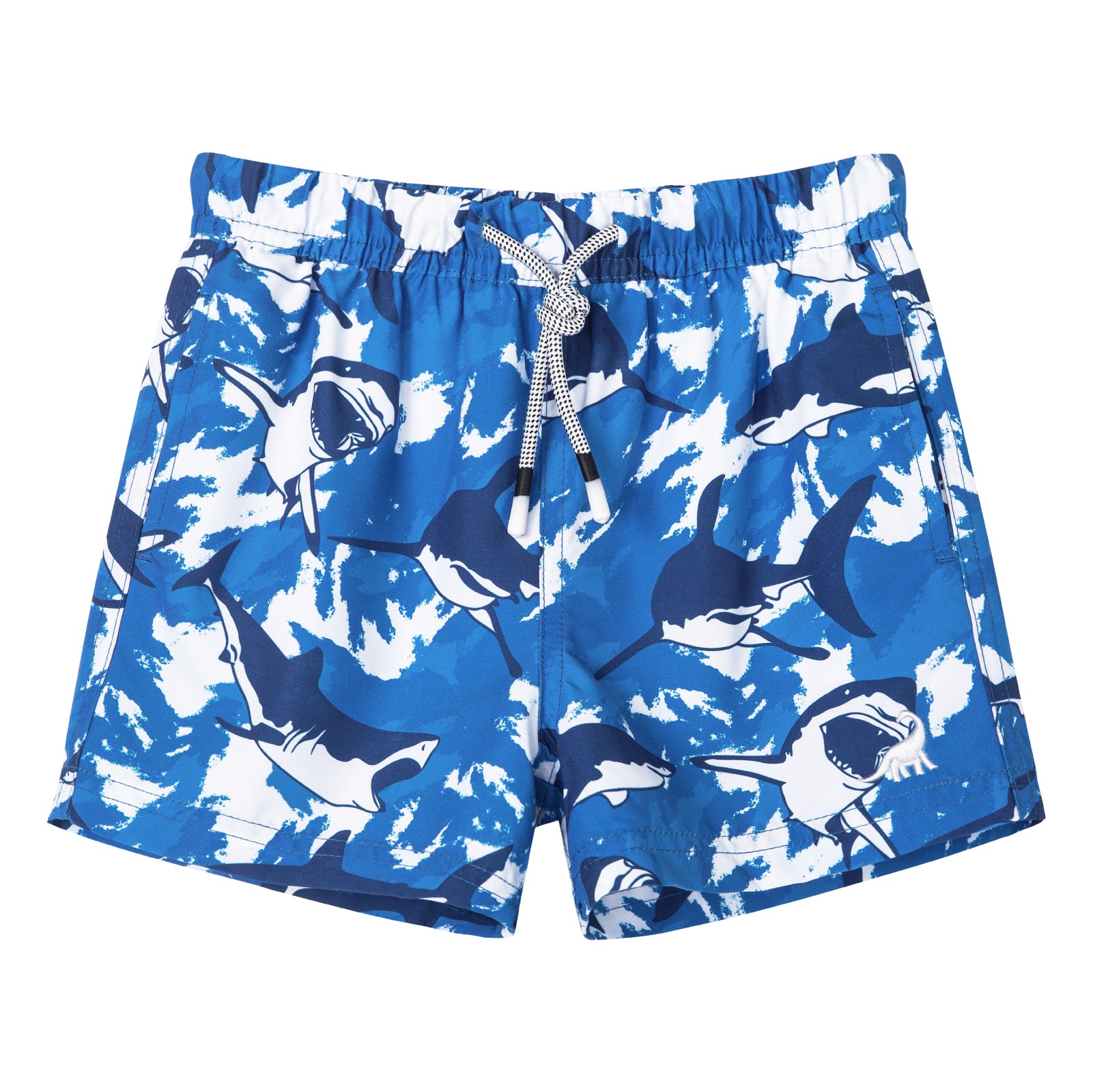 Boys Quick Dry UPF 50+ Mesh Swim Trunks With Pockets