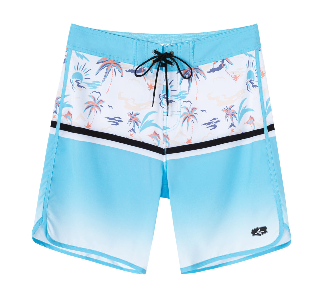 Men's Stretch Quick-Dry UPF50 Performance  BoardShorts