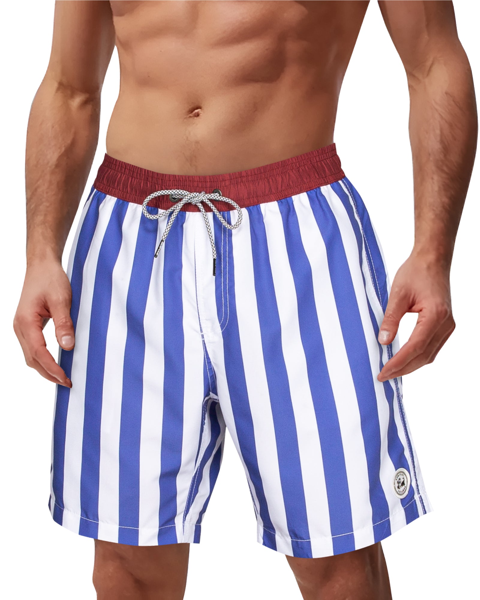 Men's 7 Inch Quick-Dry Casual Swim Shorts With Mesh Liner