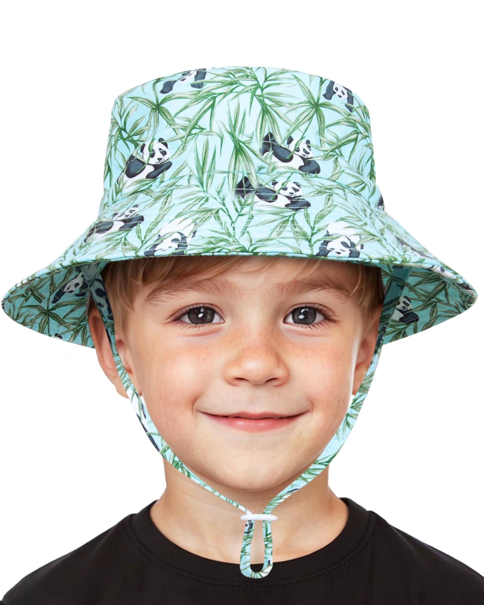 Kid's Beach Sun Hat With Windproof Rope