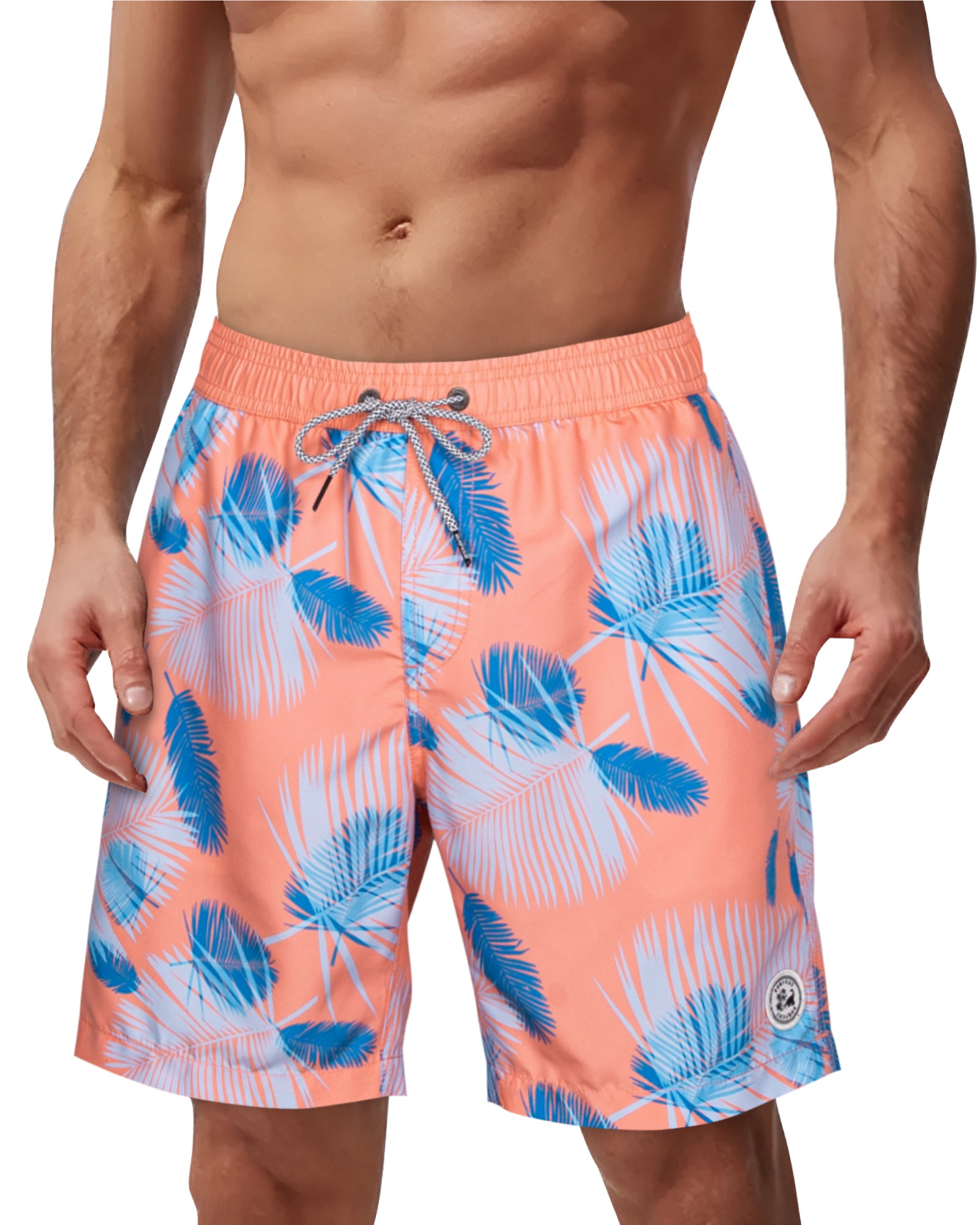 Men's 7 Inch Quick-Dry Casual Swim Shorts With Mesh Liner