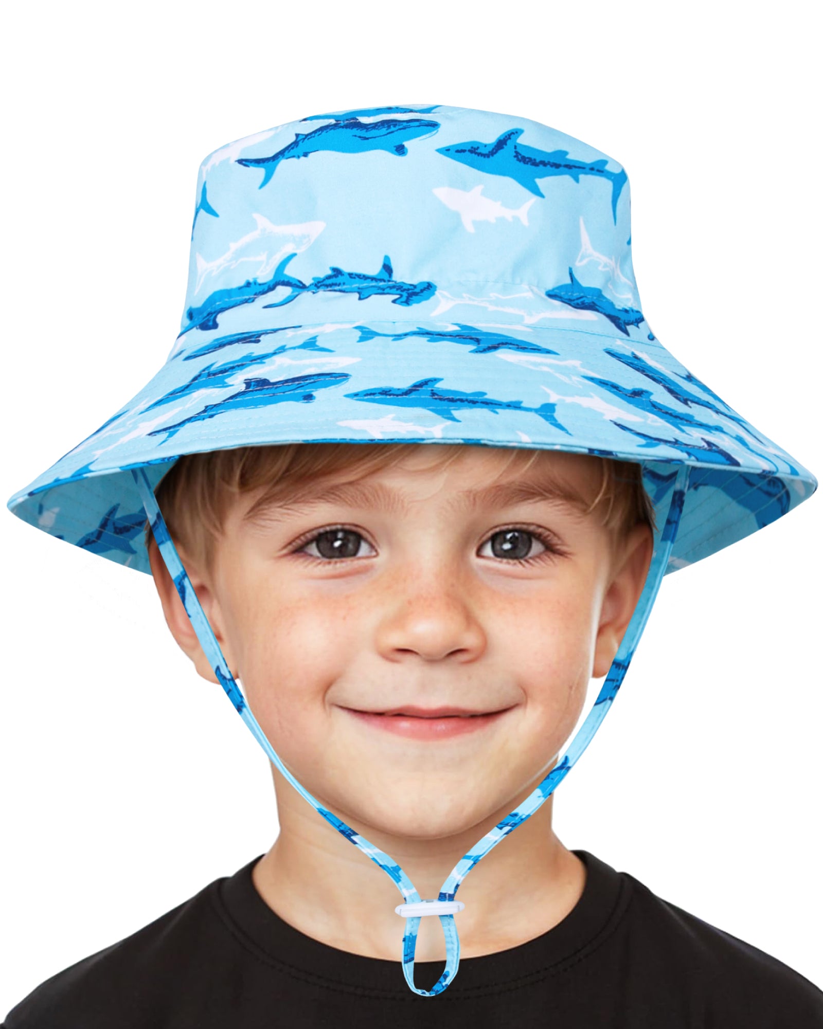 Kid's Quick-Dry Sun Hat With Adjustable Rope