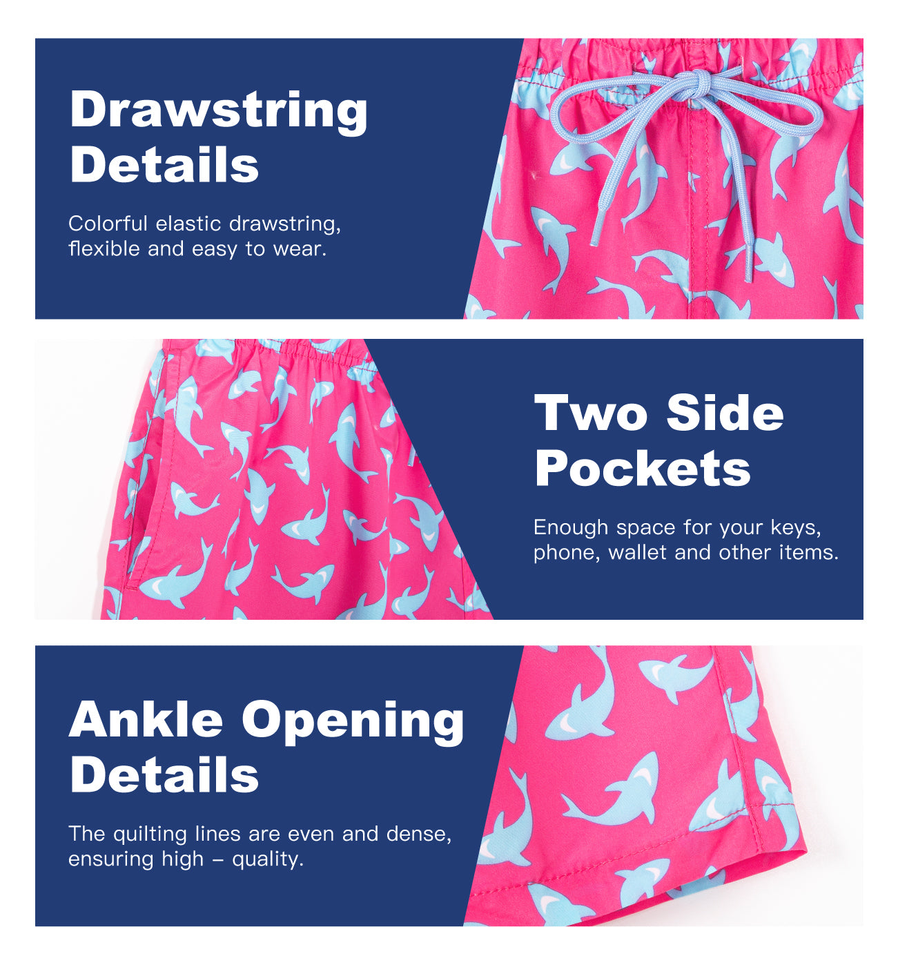 Surfcuz mens quick dry 5 inch holiday shorts