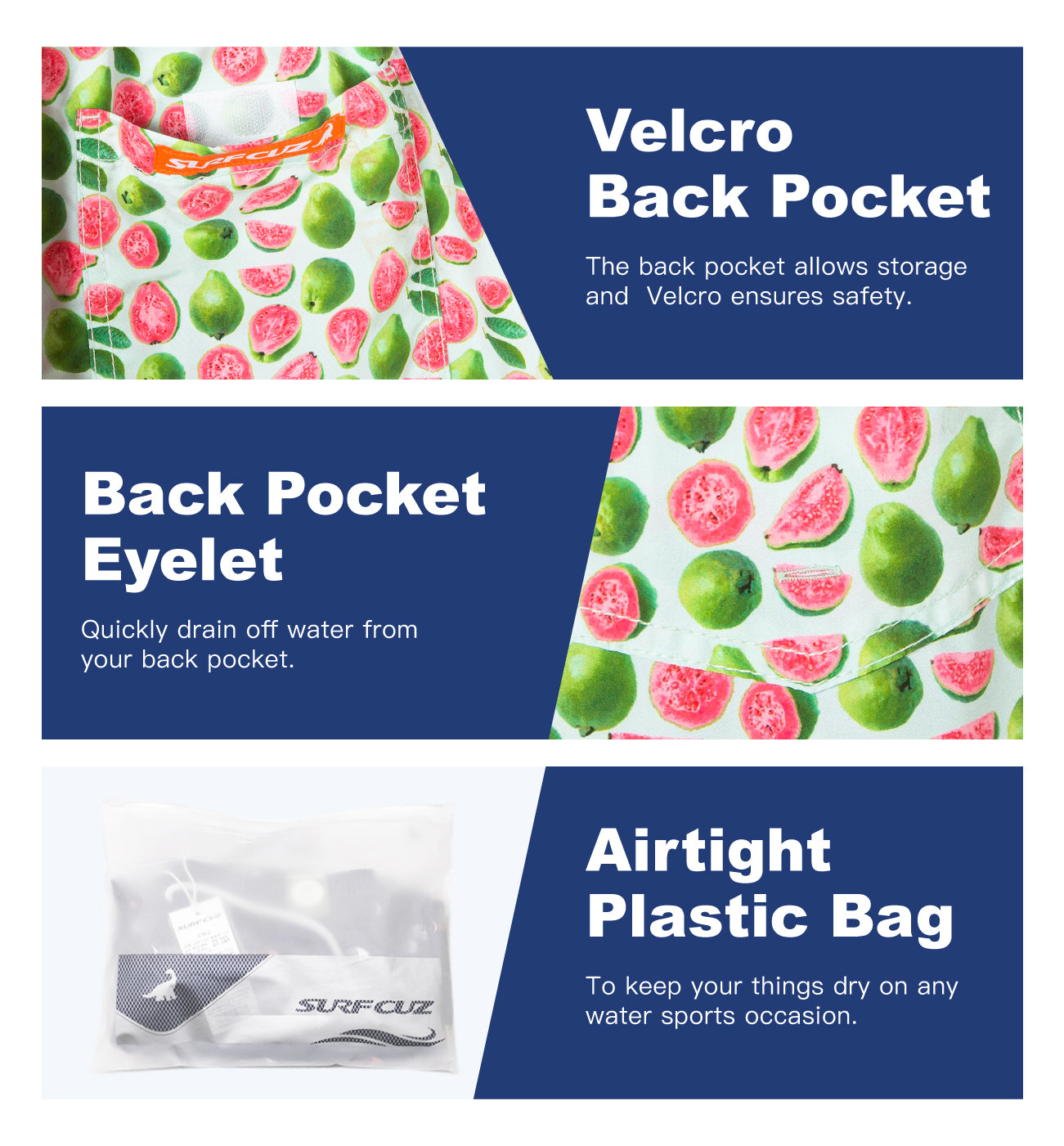 Surfcuz men’s athletic 5 inch quick dry shorts