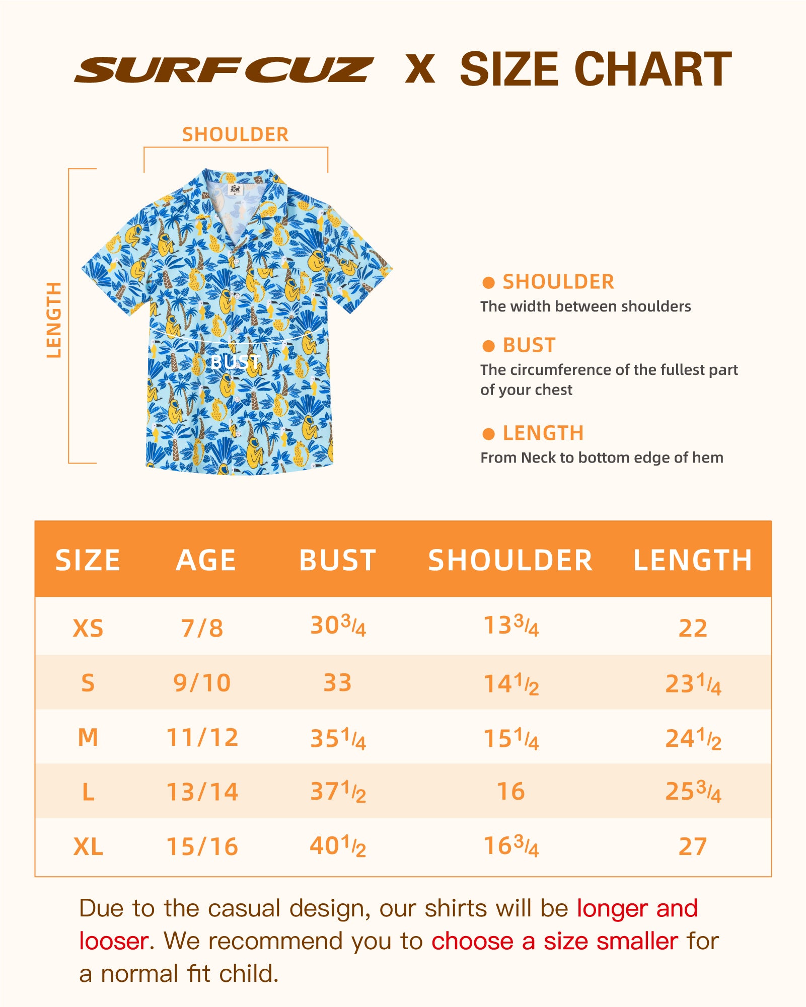 Surfcuz Popular size 4T boys' holiday shirt