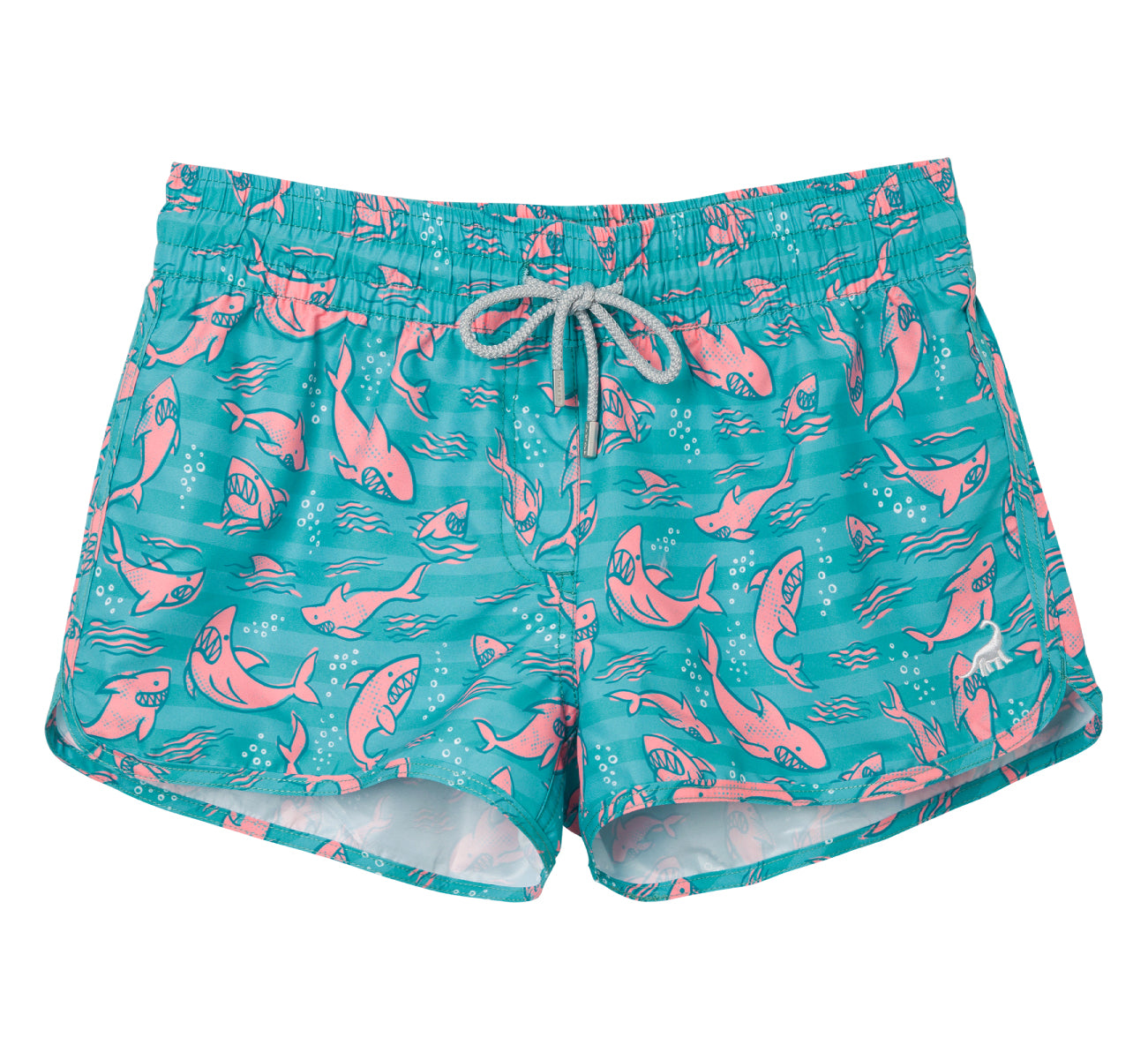 2.5 inch women's surf shorts in red, quick-dry stretch fabric for comfortable fit during paddle boarding and beach sports