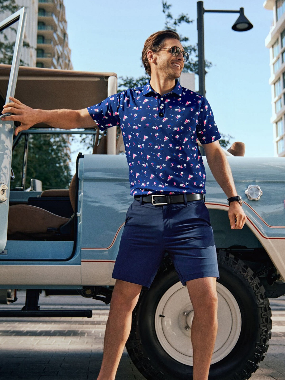 Men's Quick-Dry Golf Polo Shirts