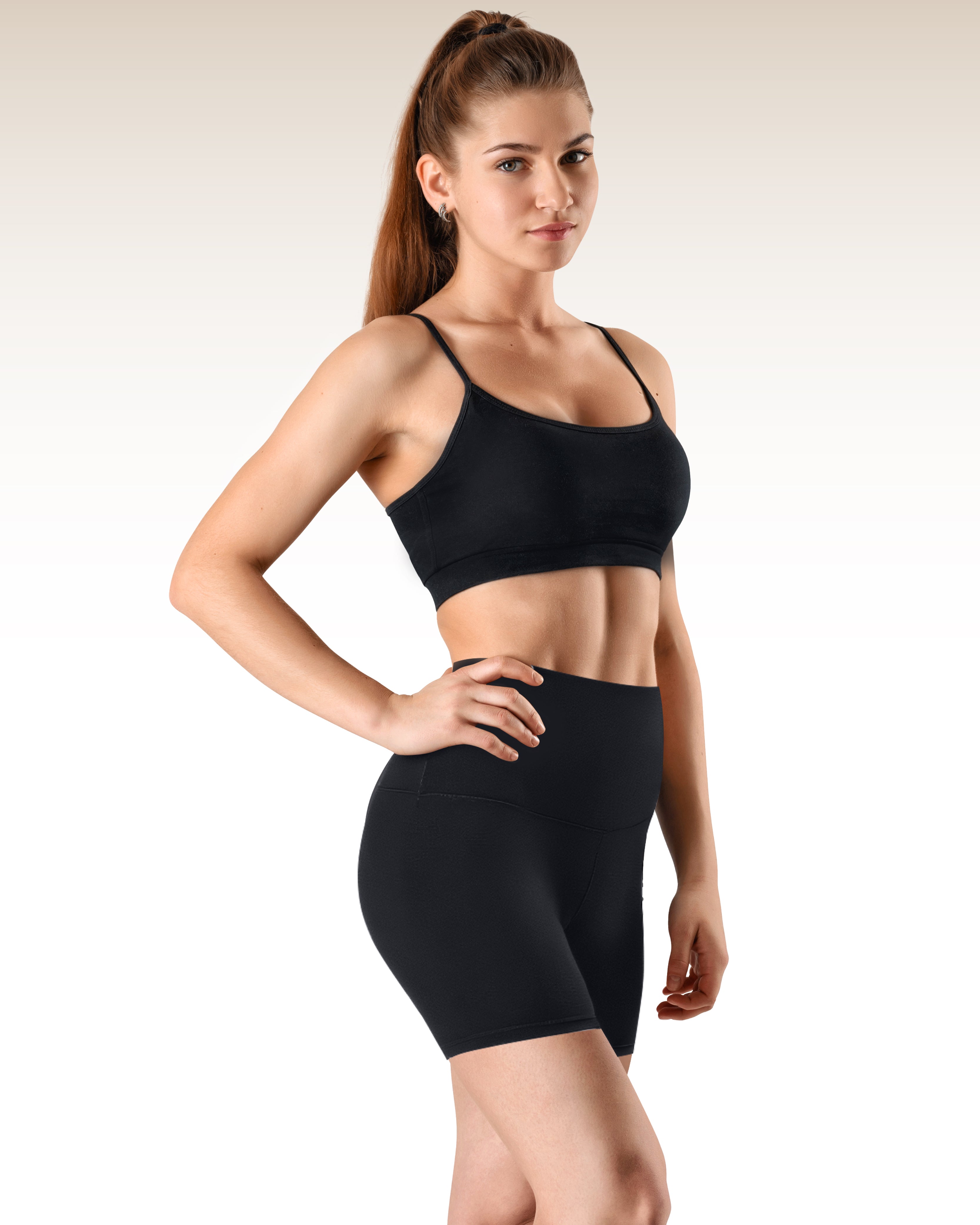 High Waist Running Spandex Yoga Tummy Control Leggings