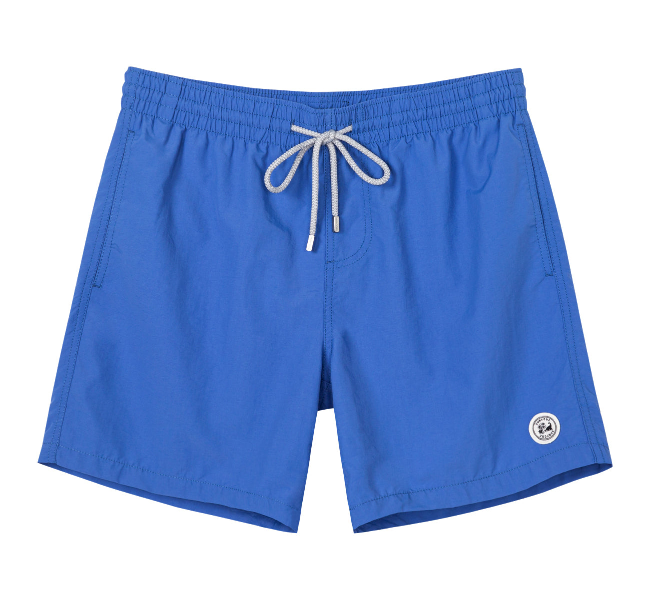 Men's Quick-Dry Solid Color Swim Trunk With Pockets