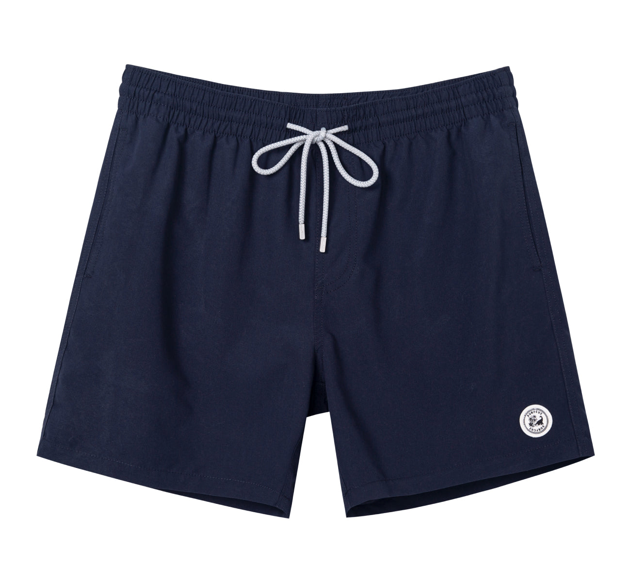 Men's Solid Color UPF50 Swim Trunk With Quick-Dry Tech