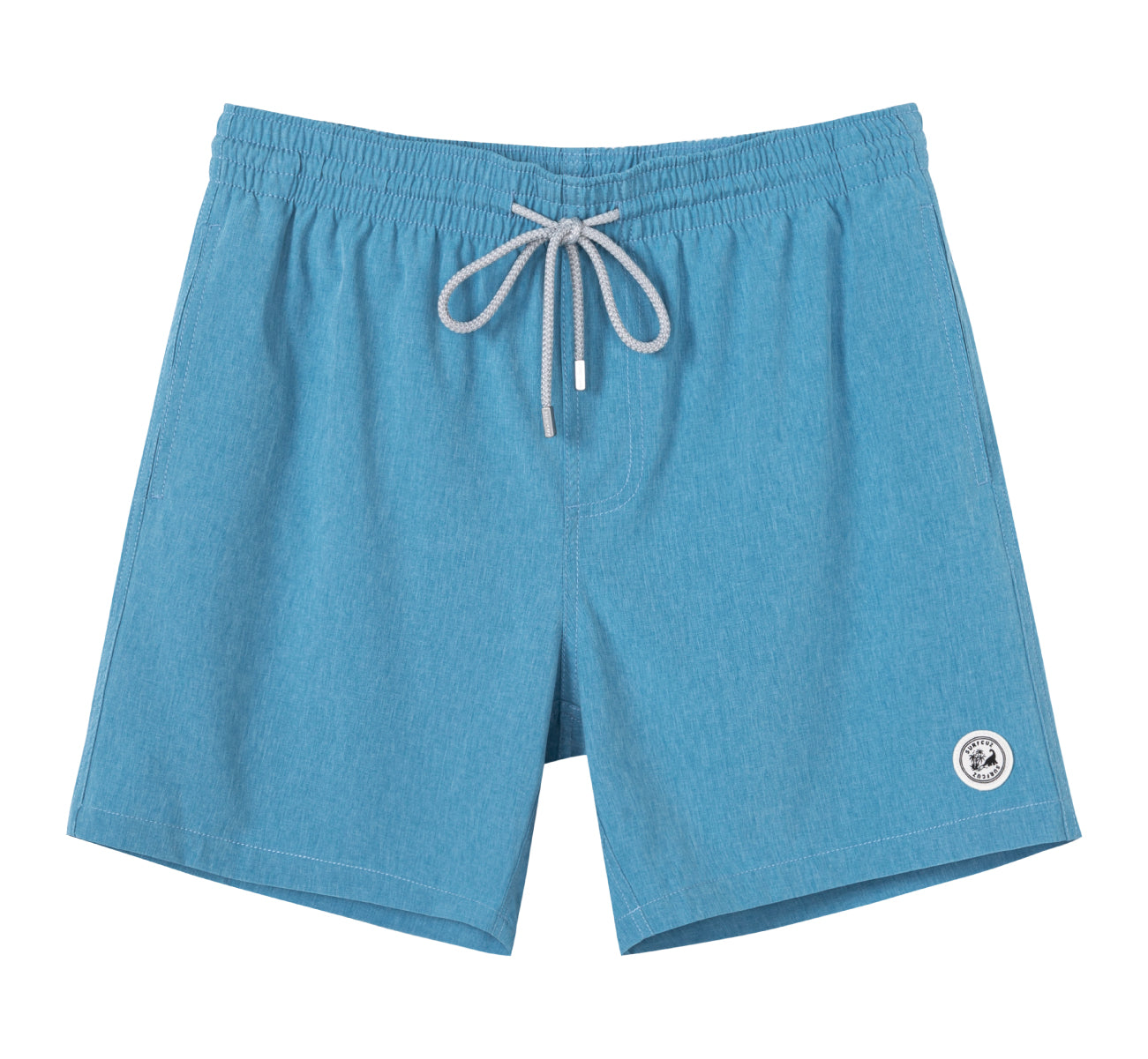 Men's UPF50 Solid Color Swim Trunk With Quick-Dry Tech