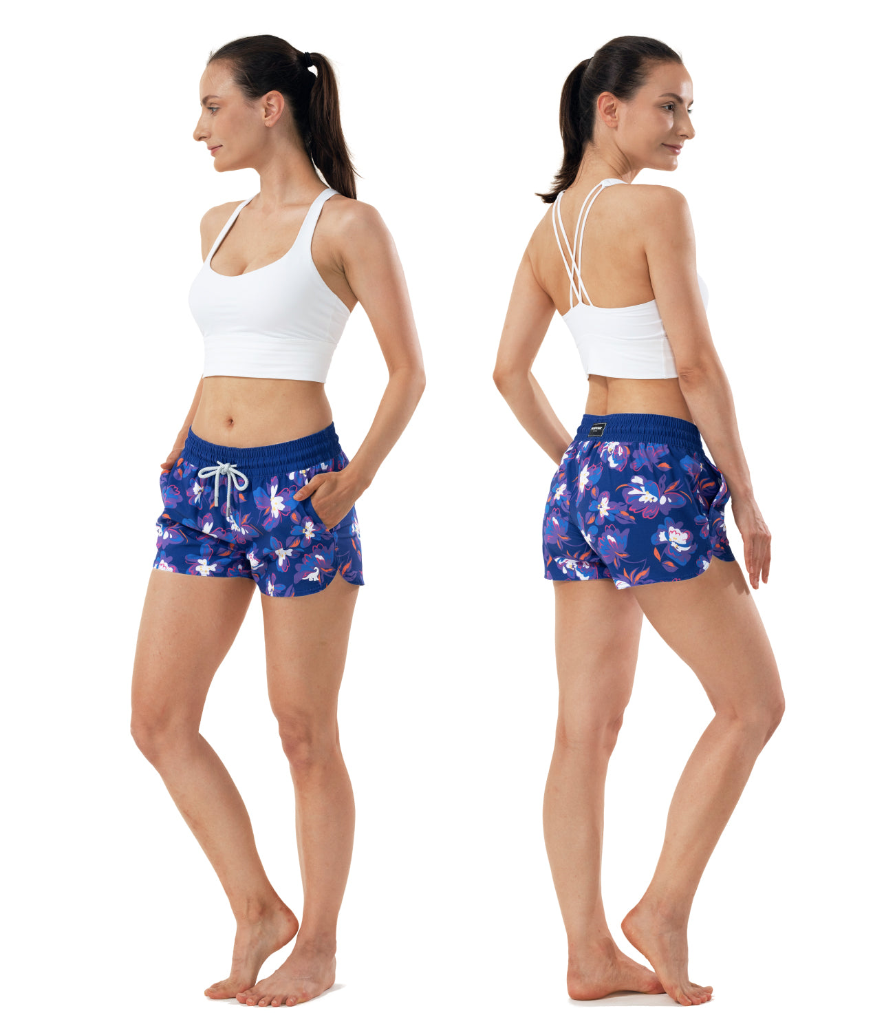 swim shorts for women long
