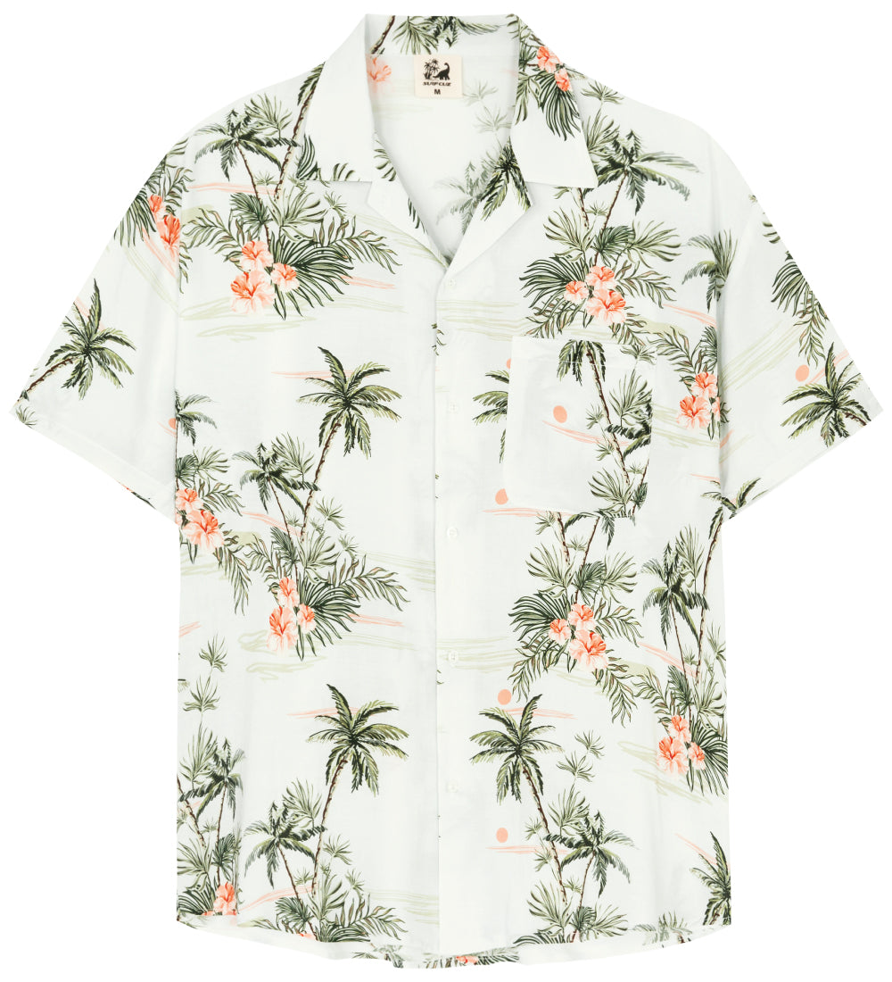 Men's Quick-Dry Vacation Hawaiian Shirts With Pocket