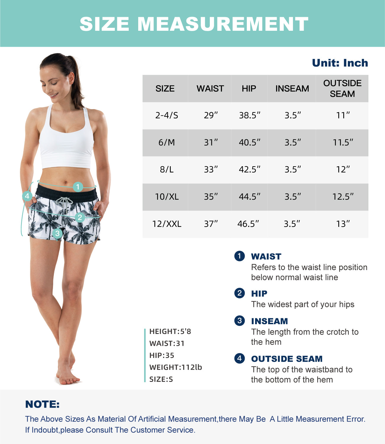 walmart swim shorts women's
