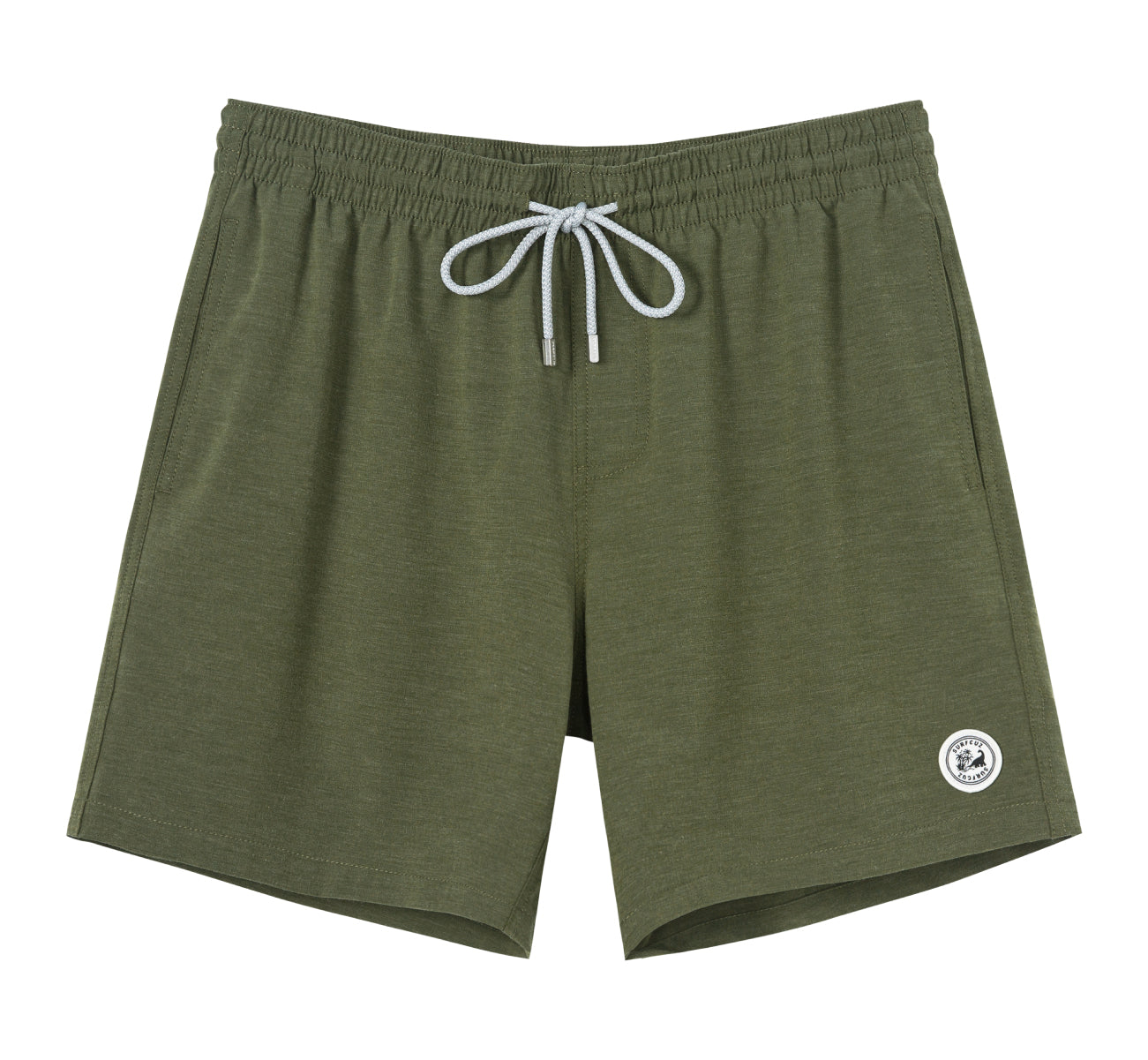 Men's UPF50 Solid Color Swim Trunk With Quick-Dry Tech