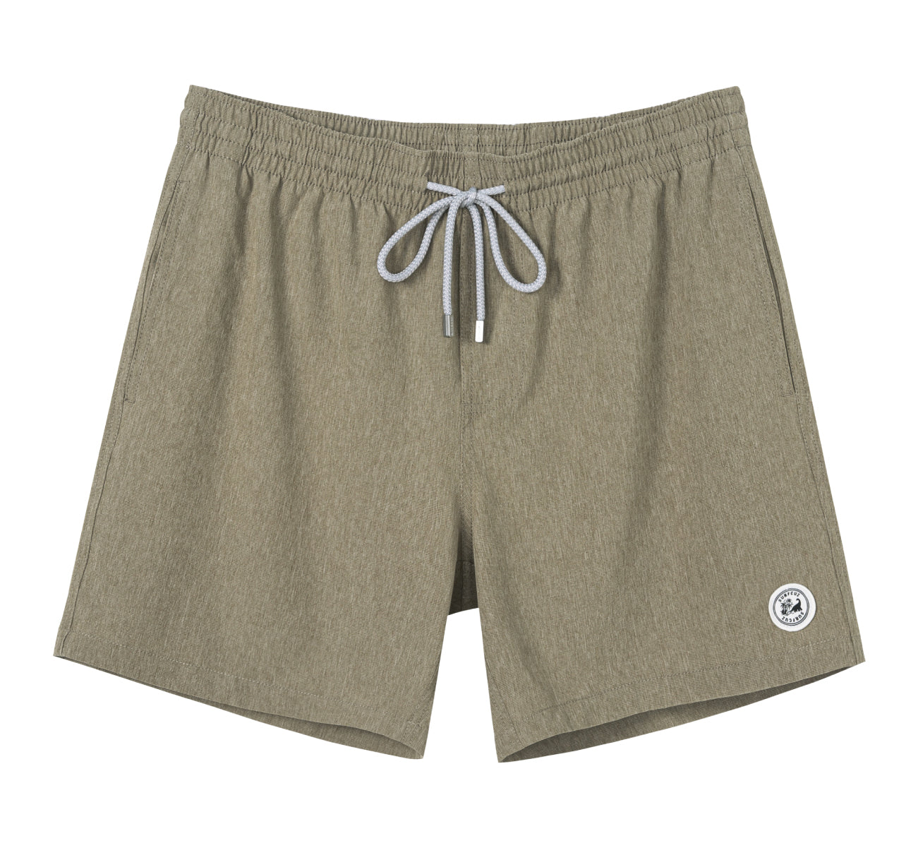 Men's UPF50 Solid Color Swim Trunk With Quick-Dry Tech