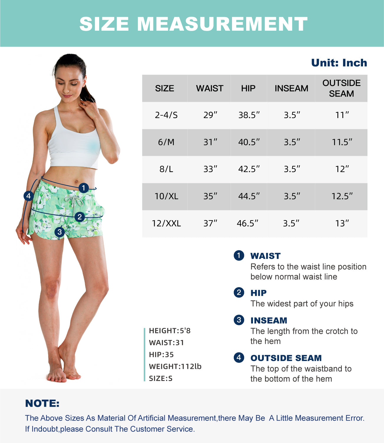 3.5 inch inseam lightweight workout shorts for women