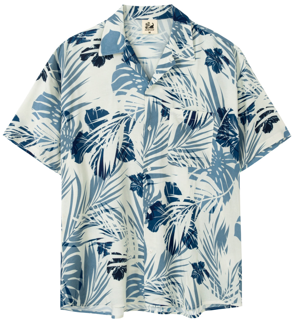 Men's Quick-Dry Vacation Hawaiian Shirts With Pocket