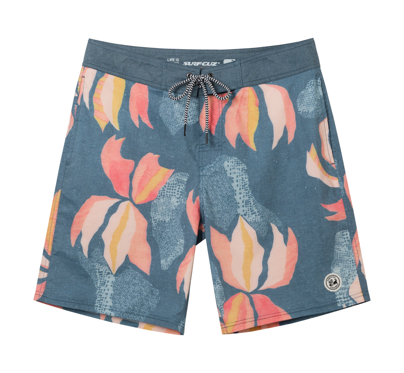 Men's 9" Fashion Stretch BoardShorts With Soft Fabric