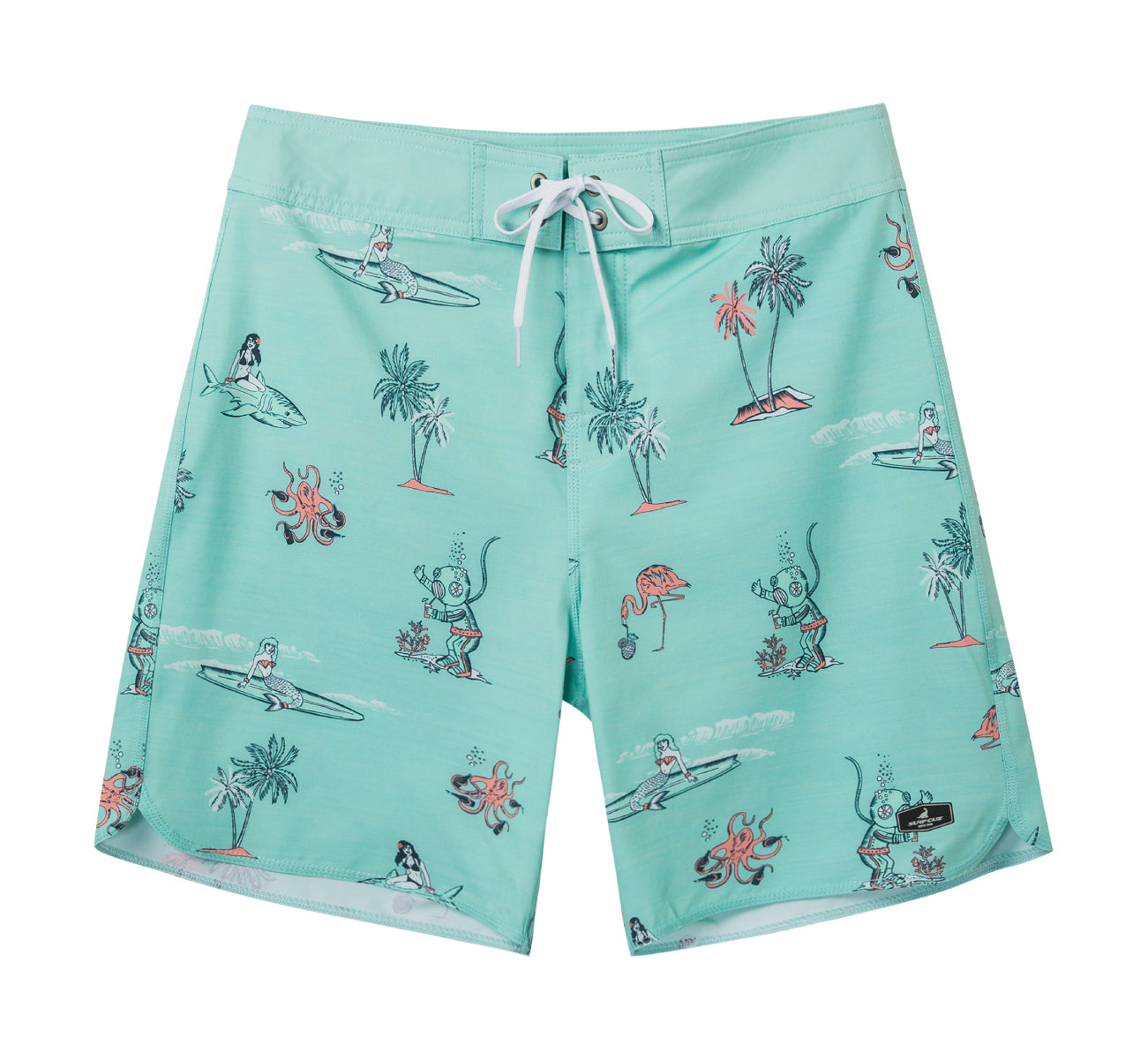 Men's UPF50 Performance  Mesh Liner BoardShorts